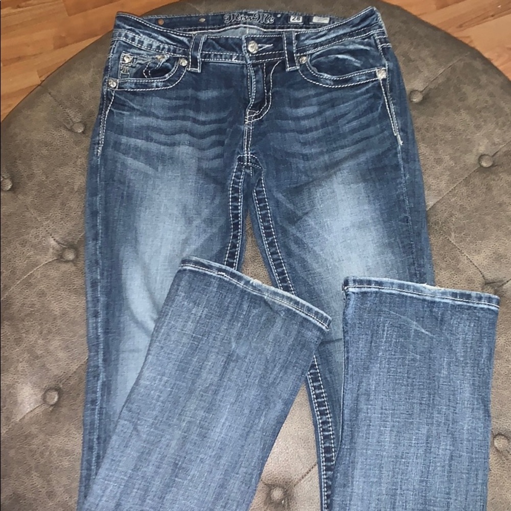 Miss Me Jeans, size 28, bootcut original
